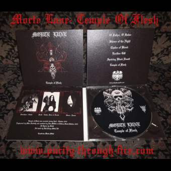 MORTE LUNE Temple of Flesh DIGIPAK [CD]